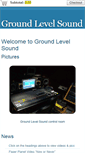 Mobile Screenshot of groundlevelsound.com
